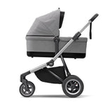 Thule Sleek Kinderwagen Aluminium / Grey Melange