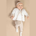 Little Dutch Reversible Baby Jasje - Baby Bunny/Nappy Sand