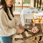 Leander Newborn Set Voor Louie Eetstoel - Mocca