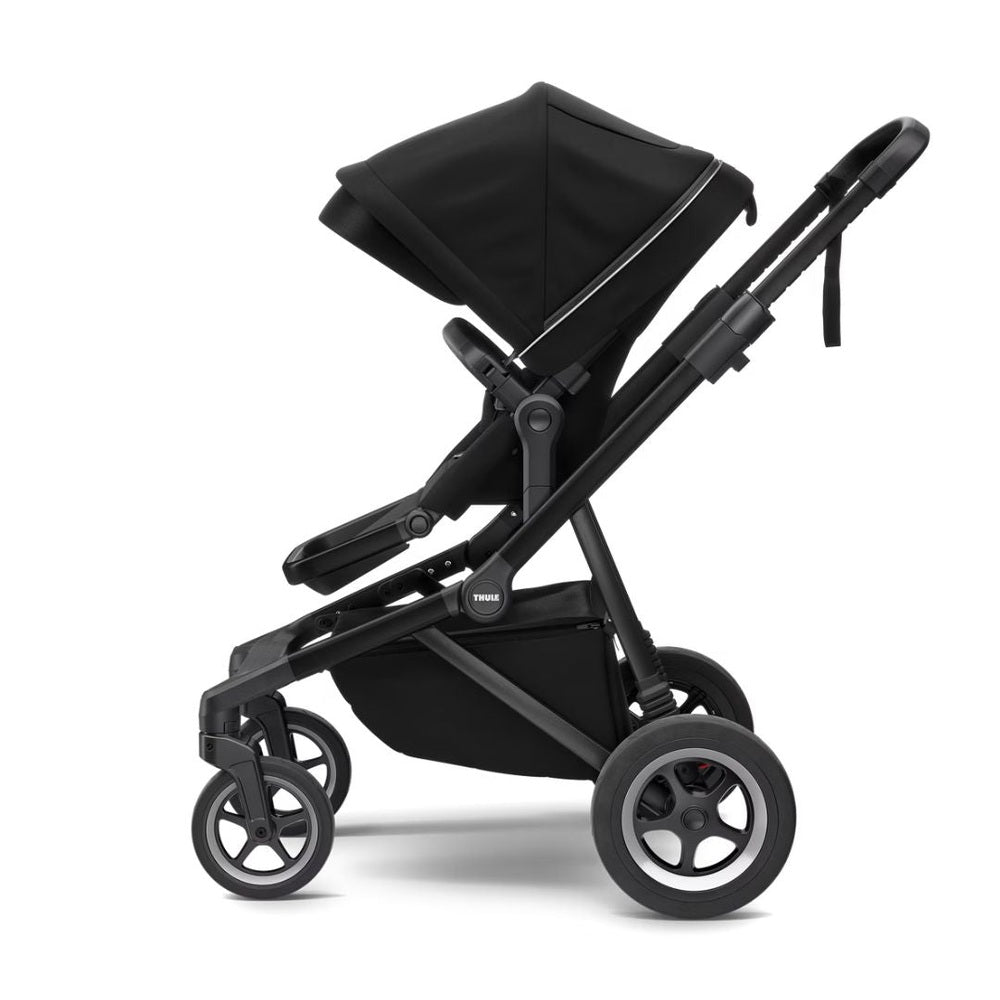 Thule Sleek Kinderwagen + WIEG - Midnight Black / Black kopie