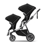 Thule Sleek Kinderwagen Aluminium / Midnight Black