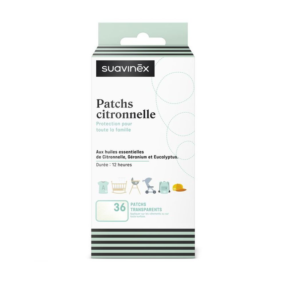Suavinex Citronella Patches 36 Stuks
