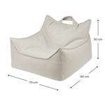 Wigiwama Zitzak Voor Buiten - Outdoor Beanbag Chair - Terra