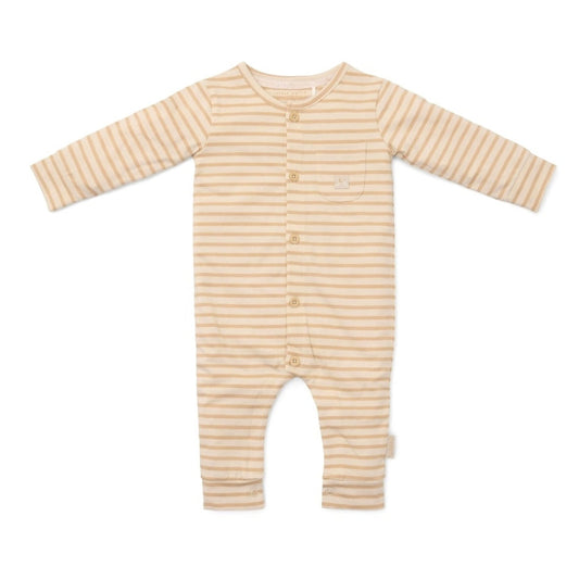 Little Dutch Eendelige Pyjama - Natural Stripes