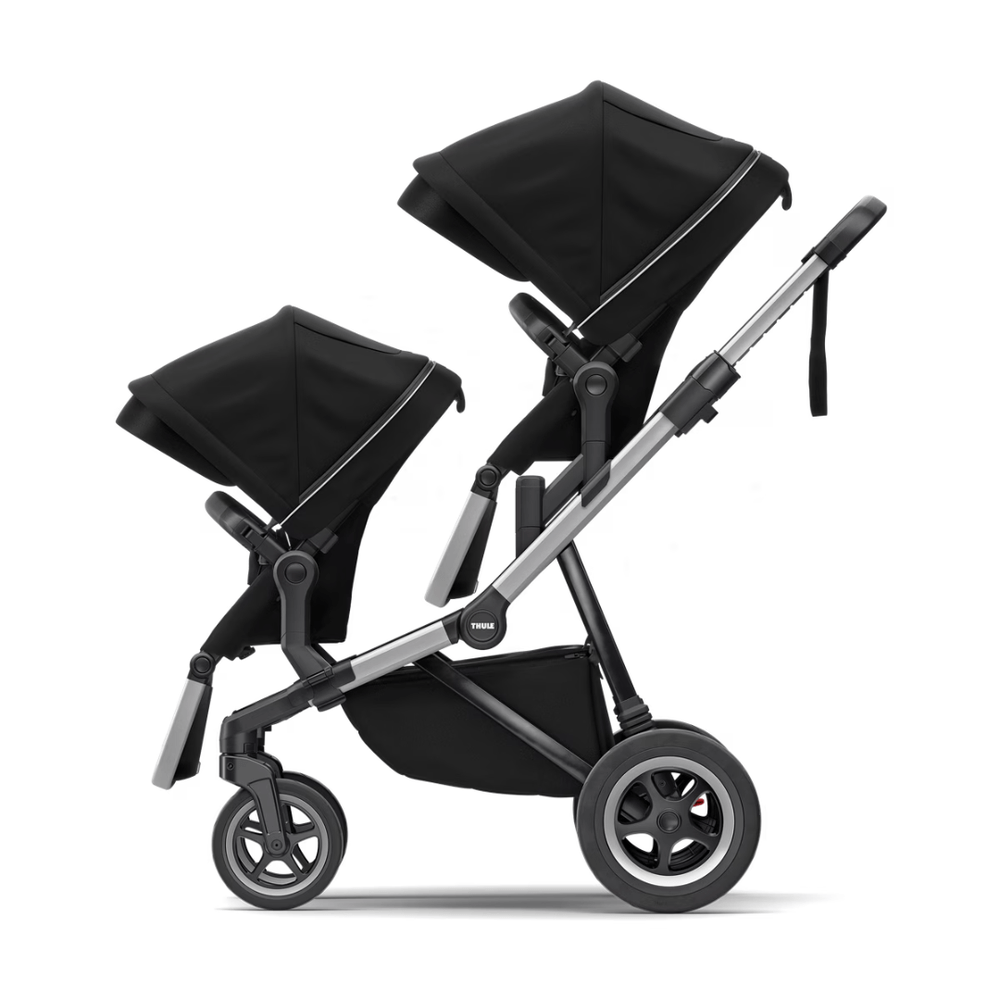 Thule Sleek Kinderwagen + WIEG - Midnight Black