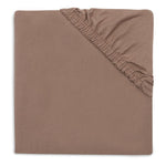 Jollein Hoeslaken Jersey 75x95Cm - Milky Coffee