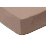Jollein Hoeslaken Jersey 75x95Cm - Milky Coffee