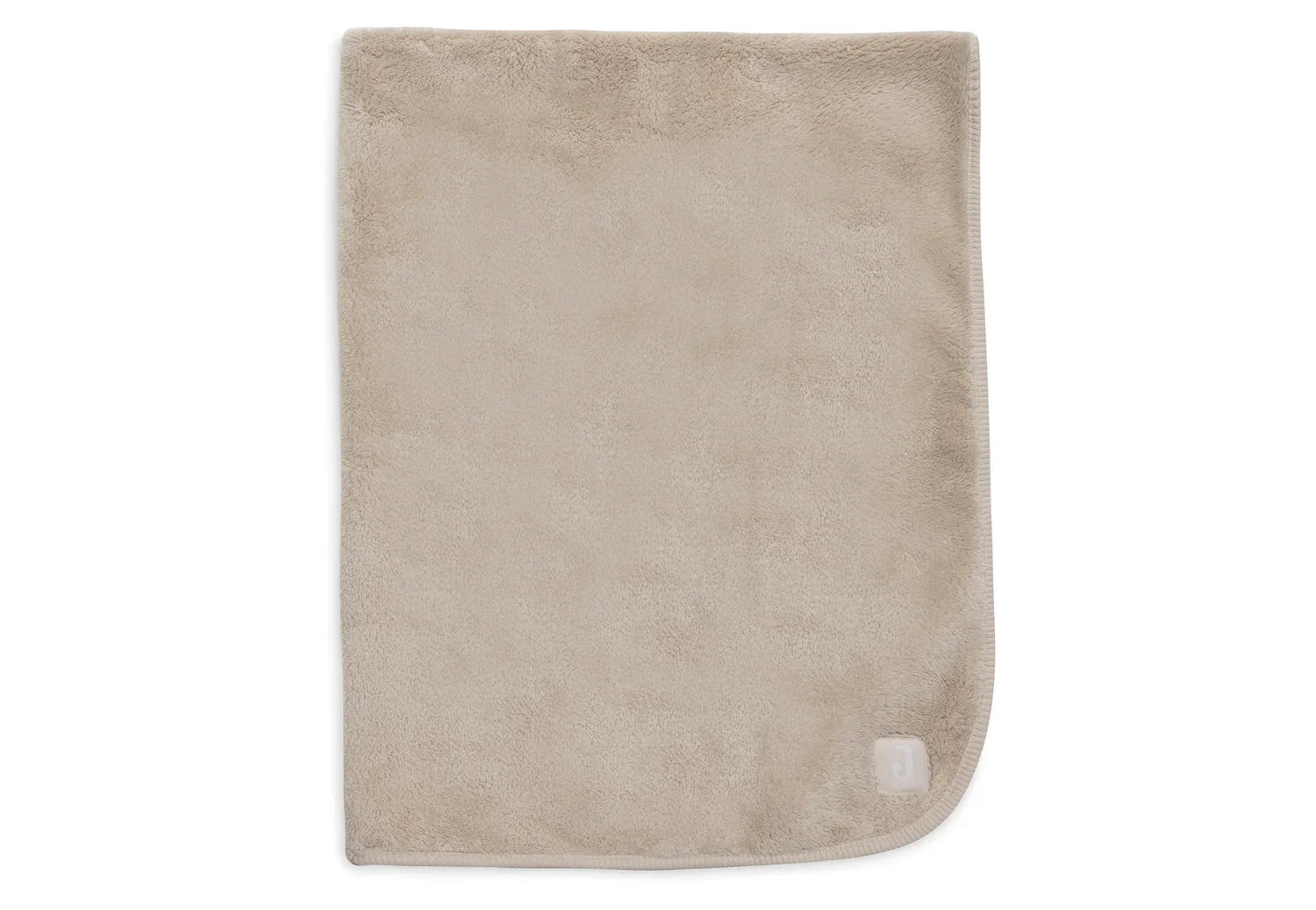 Jollein Deken Basic Jersey/Sherpa 75x100cm - Warm Sand