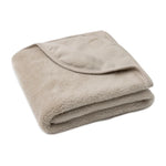 Jollein - Wiegdeken 75x100cm - Basic Jersey/Sherpa - Warm Sand