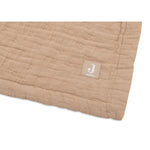 Jollein Hydrofiel Wiegdeken 75x100cm Jacquard Biscuit