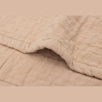 Jollein Hydrofiel Wiegdeken 75x100cm Jacquard Biscuit