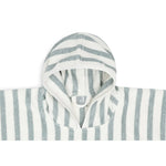 Jollein Badponcho Stripe Terry Sea Green