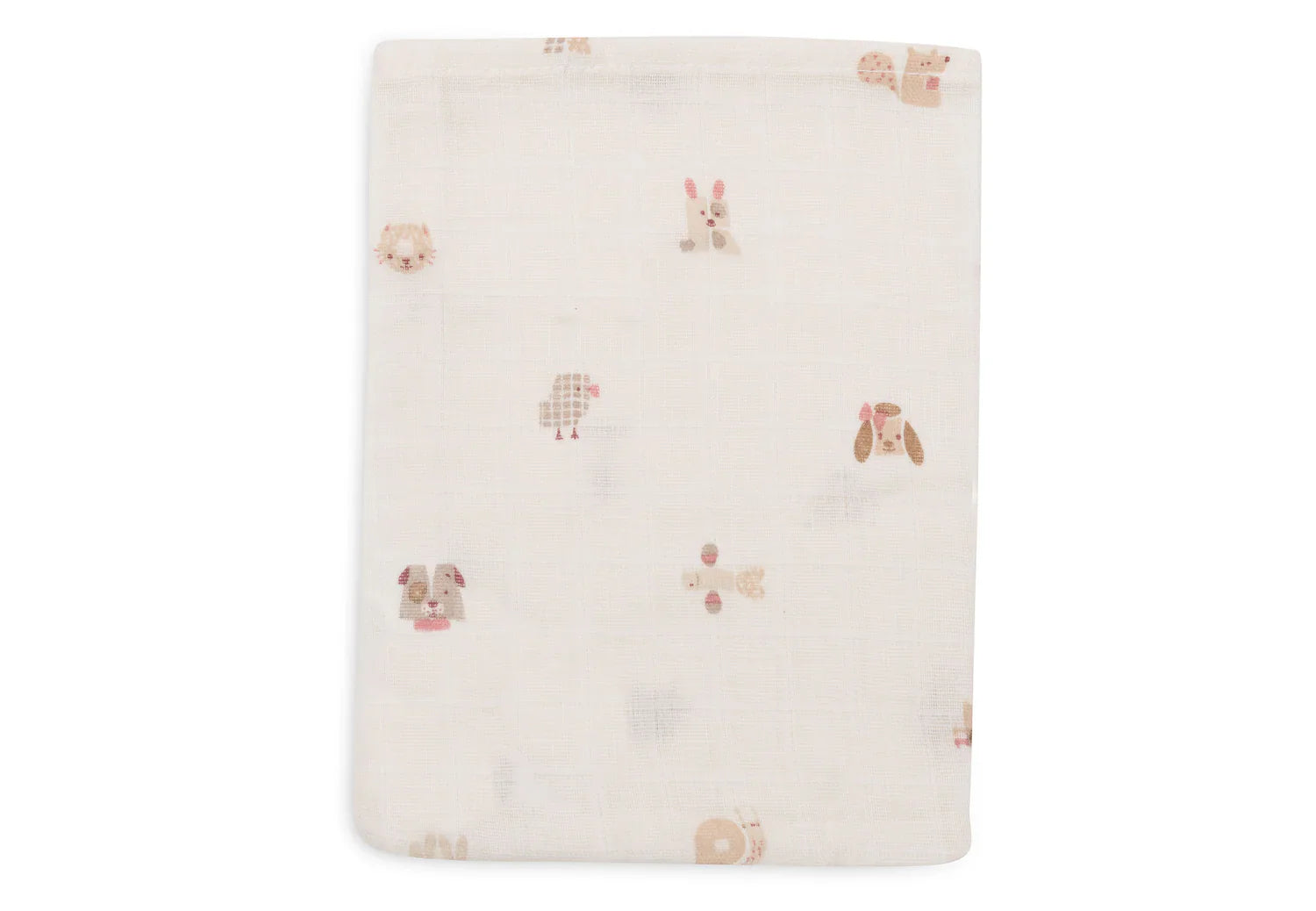 Jollein Hydrofiele Washandjes 3-pack - Animal Friends