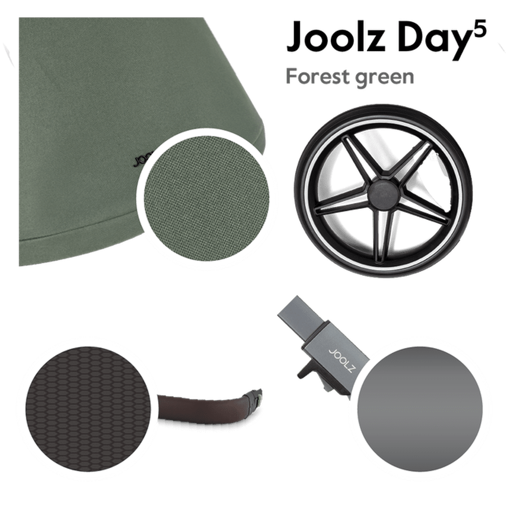 Joolz | Kinderwagen Joolz Day5 - Complete Set - Forest Green
