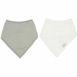 Jollein Slab Bandana - Olive Green/Oatmeal 2pack