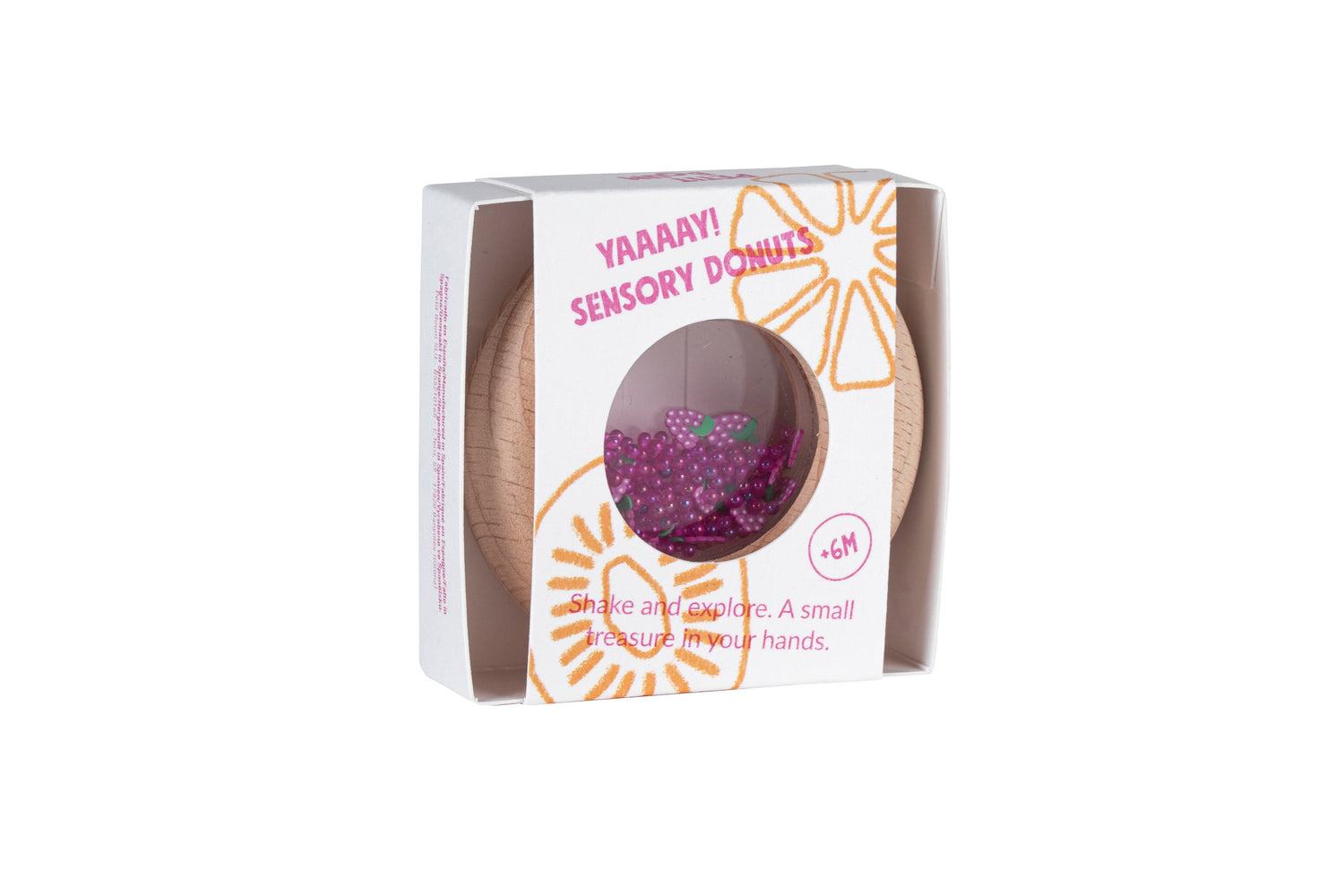 Petit Boum Sensorische Donut Druiven