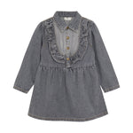 En Fant Jurk Denim - Lichtgrijs