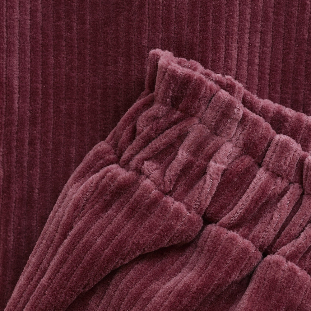 Minymo Velours Broek - Rose Brown