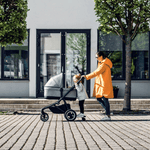 Thule Sleek Kinderwagen Aluminium / Midnight Black