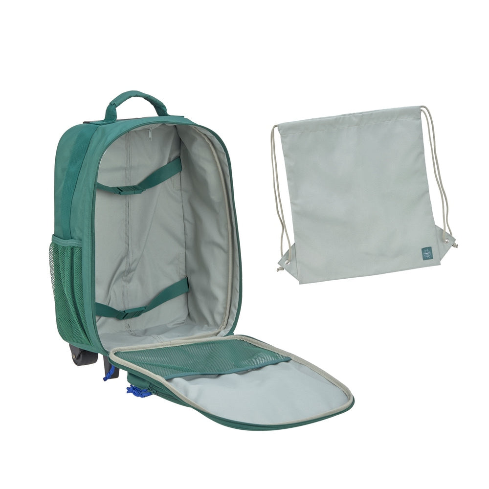 Lässig Trolley Voor Kids - Little Gang/ Dark Green