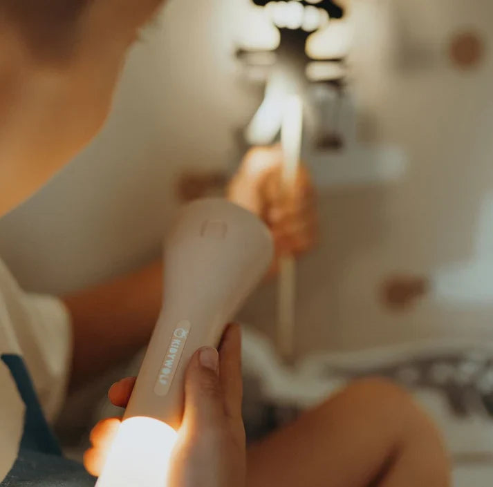 Kidywolf Multifunctionele Zaklamp Kidyflashlight - Roos