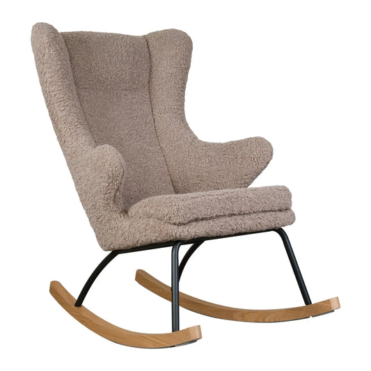 Rocking Chair De Luxe - Adult - Teddy - Stone