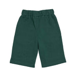 Lässig Shorts Waffle GOTS - Dark Green