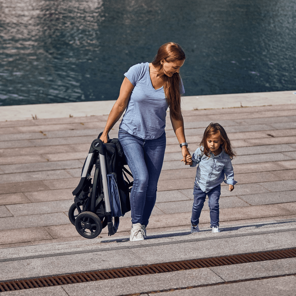 Thule Spring - Stadskinderwagen / Reisbuggy Grey Melange