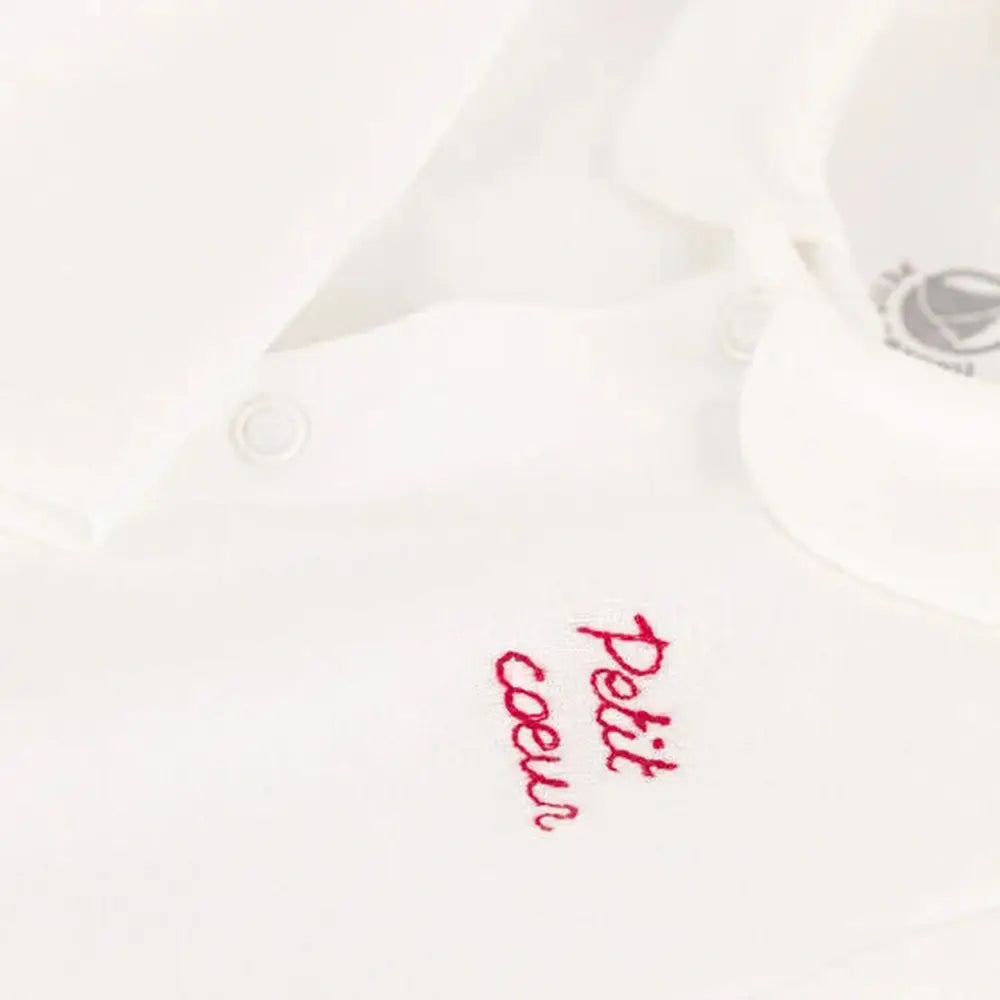 Petit Bateau | Katoenen Slaappakje ‘Petit Coeur’
