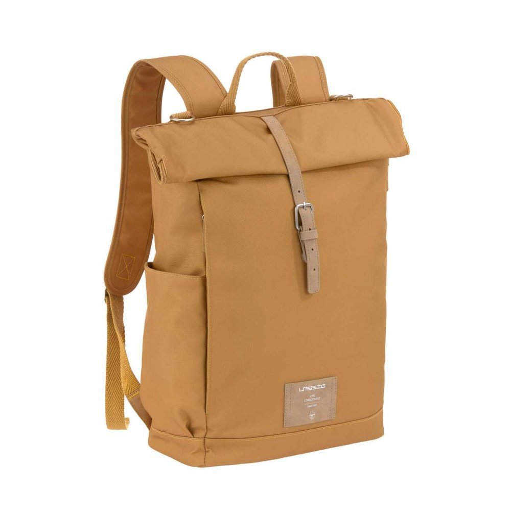 Lässig Rolltop Rugzak Luiertas - Curry