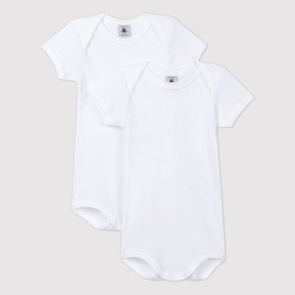 Petit Bateau | Set Van 2 Body'S Met Korte Mouwen In Biokatoen