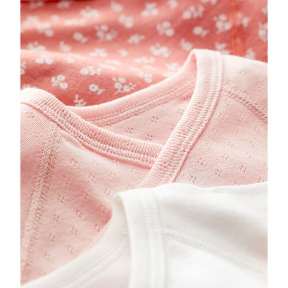 Petit Bateau | Set Van 3 Babybody'S In Biokatoen