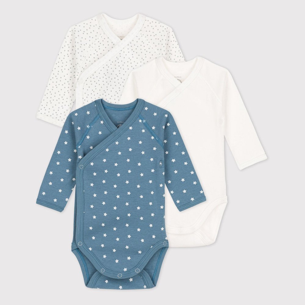 Petit Bateau | Set Van 3 Body'S Met Lange Mouwen In Bio-Katoen