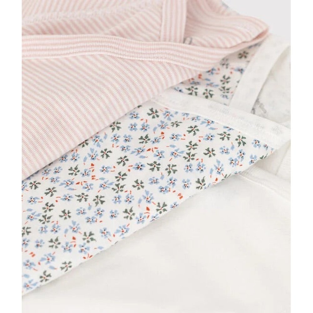 Petit Bateau | Set Van 3 Katoenen Body'S Met Lange Mouwen