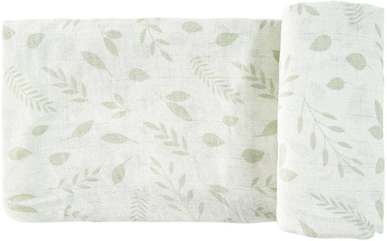 Happy Bear Hydrofiele Doek/Swaddle/Inbakerdoek In Katoen 120x120 - Botanical