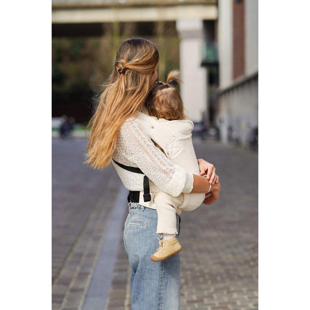 Monkose Draagzak - Heiwa Carrier - Corduroy Crème