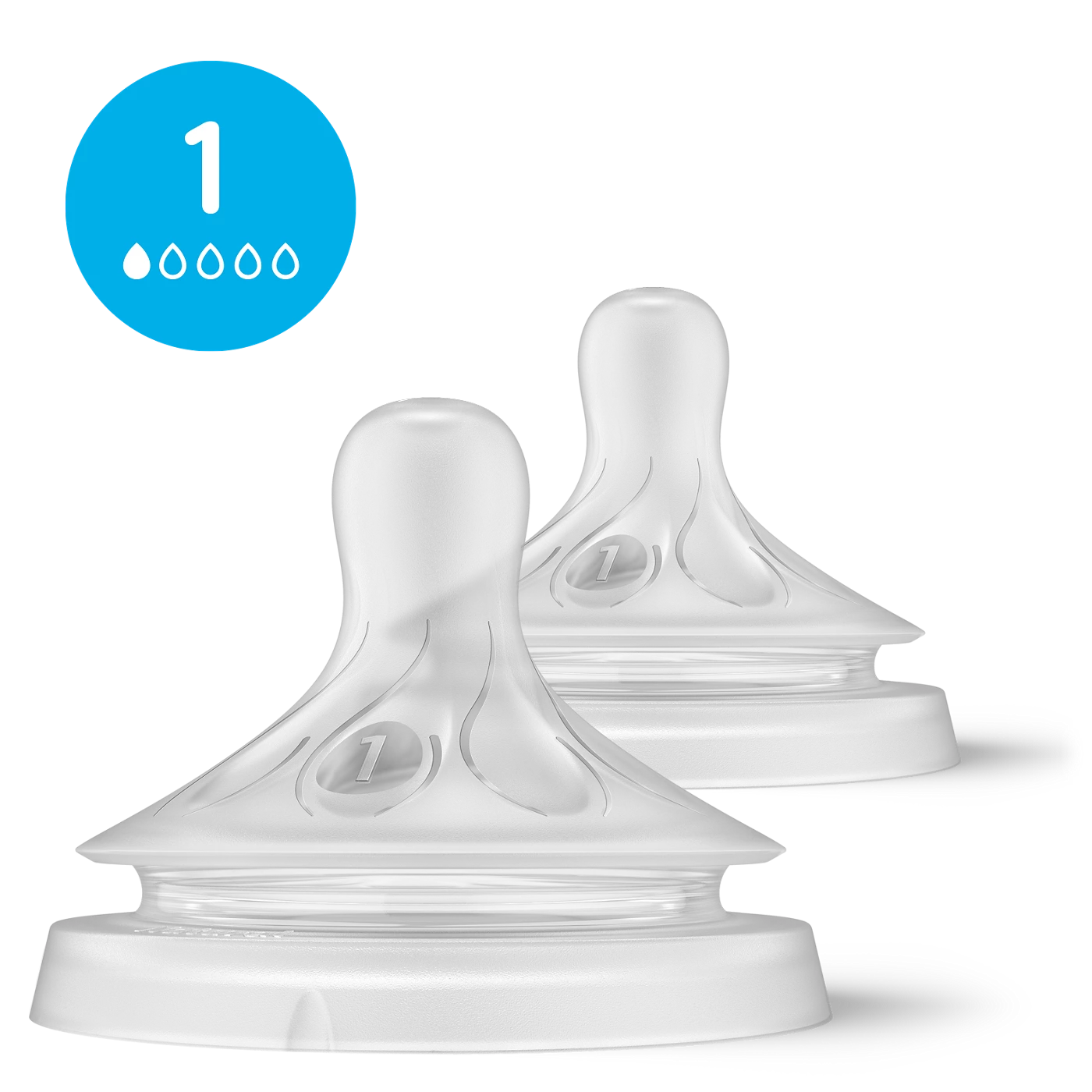 Philips Avent Natural Response Spenen 1 Extra Slow – 2-Pack