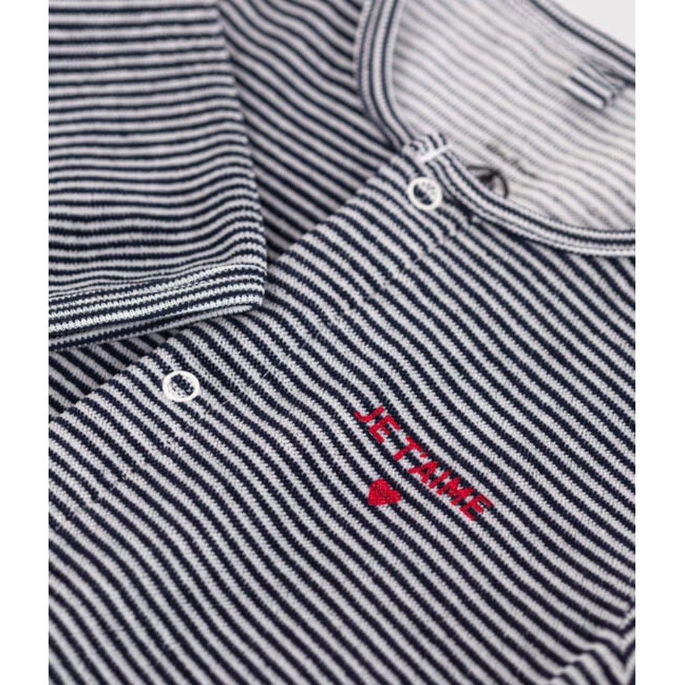 Petit Bateau Babypyjama In Velours