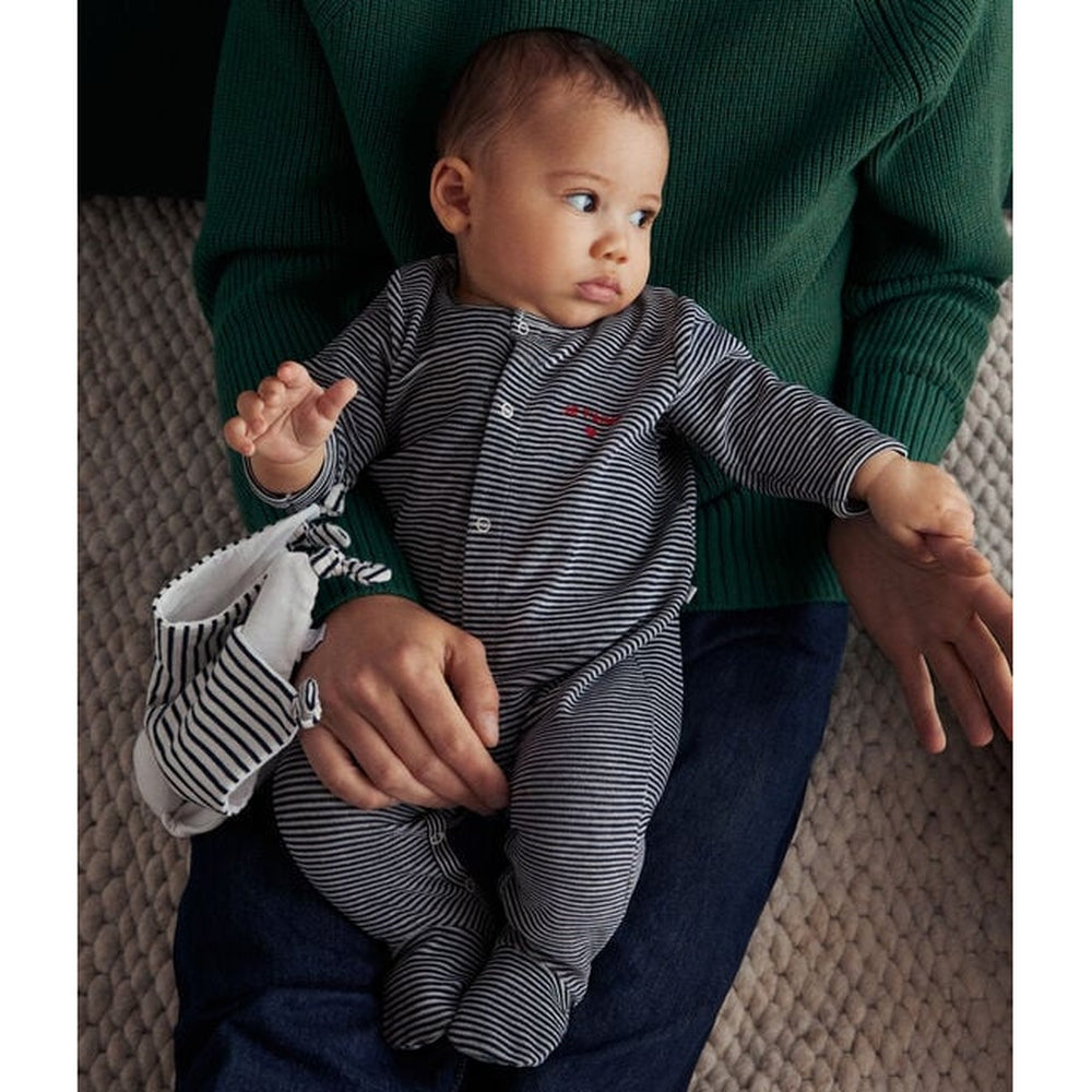 Petit Bateau Babypyjama In Velours
