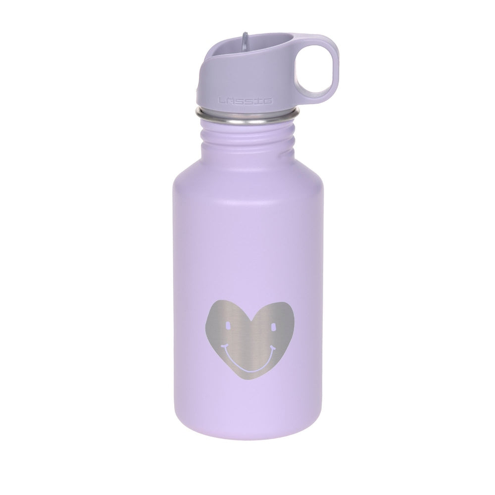 Lässig Drinkfles RVS Little Gang (500 Ml) - Heart Lilac