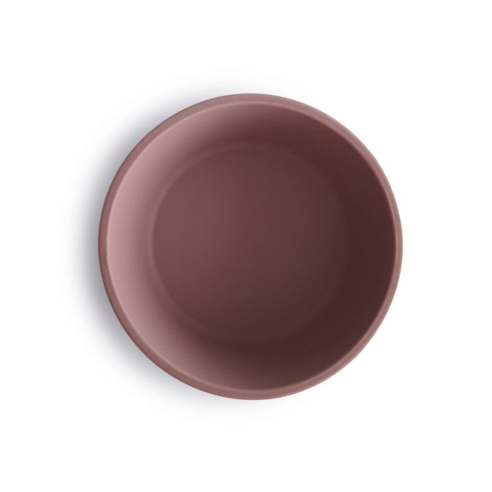 Mushie Siliconen Kommetje En Zuignap - Cloudy Mauve