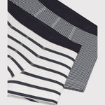 Petit Bateau Set Van 2 Gestreepte Boxershorts Voor Jongens