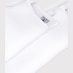 Petit Bateau Set Van 2 Witte Onderhemdjes Met Spaghettibandjes