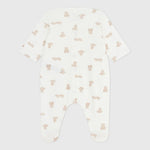 Petit Bateau Babypyjama In Tubic Met Beertjes