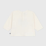 Petit Bateau Katoenen T-shirt Met Lange Mouwen - Kat