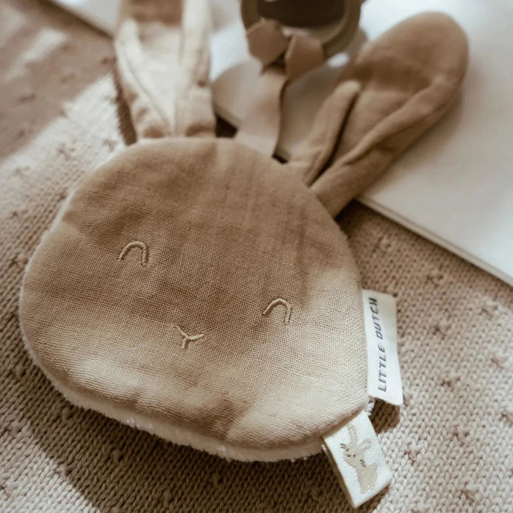 Little Dutch Speendoekje Hydrofiel Konijn - Beige