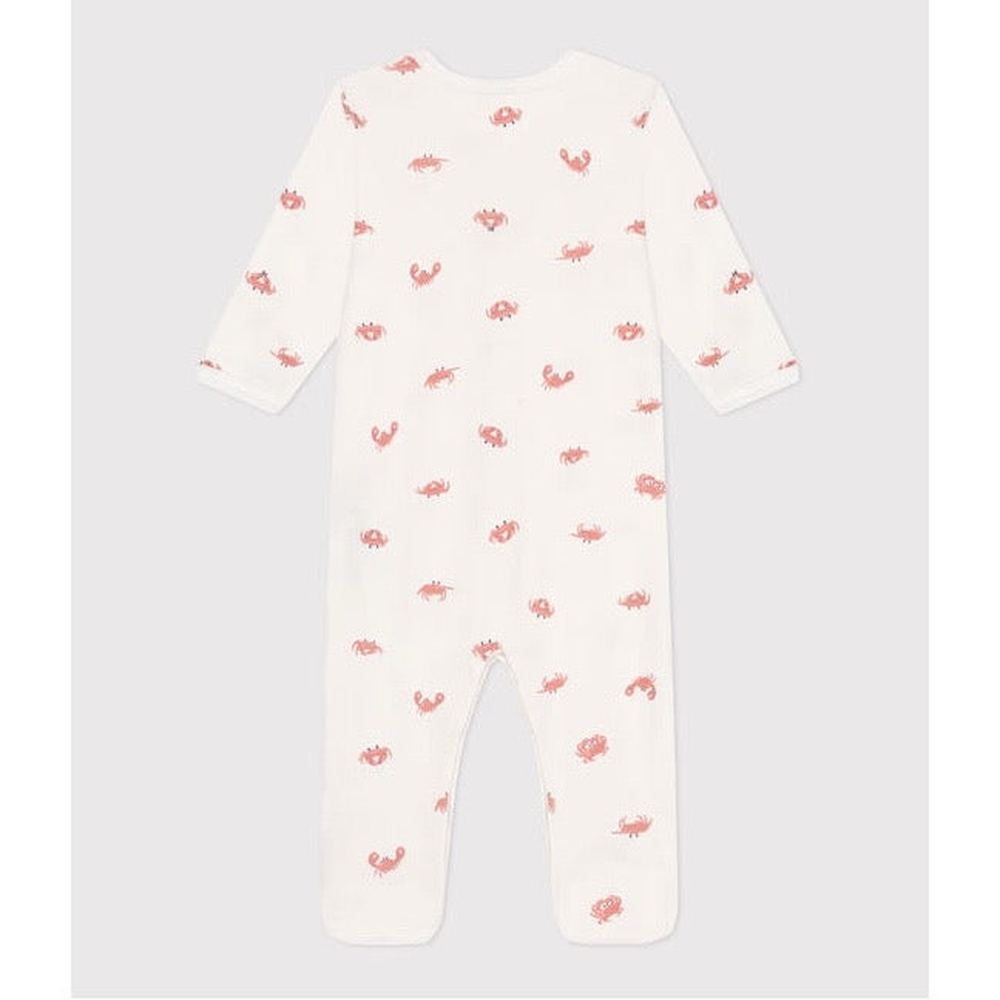 Petit Bateau Katoenen Baby Pyjama Met Krabben