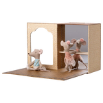 Maileg Balletmuizen In Dansstudio - Little Sister & Brother