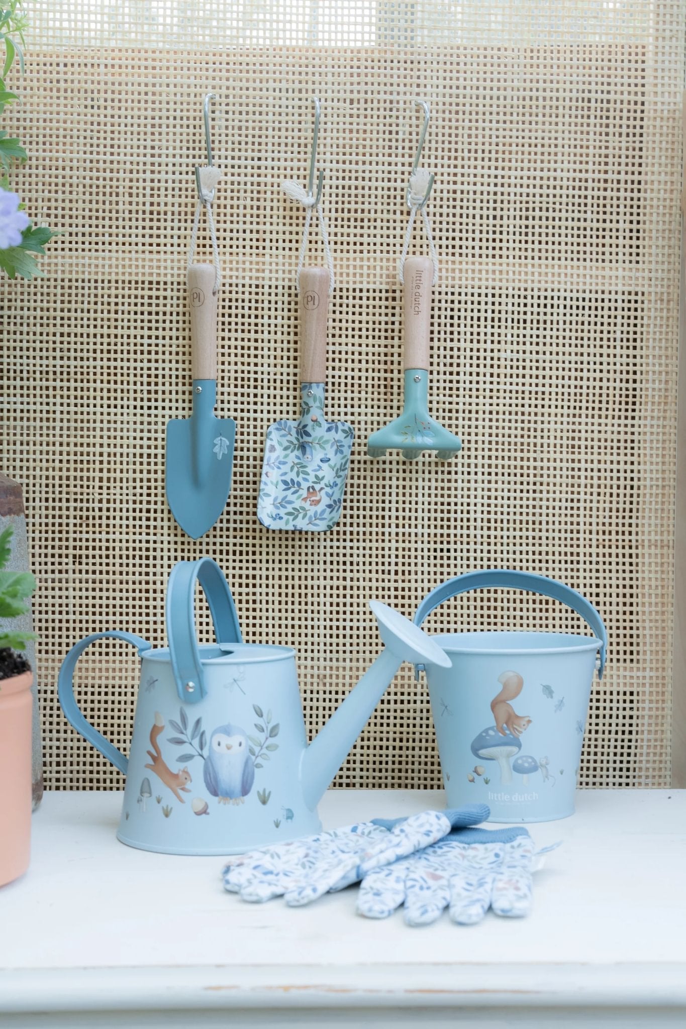 Little Dutch Tuingieter - Blauw - Forest Friends