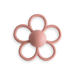 Mushie Daisy Rattle Bijtring - Dusty Rose